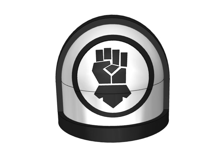 10x Kings Fist - G:7a Shoulder Pads 3d printed