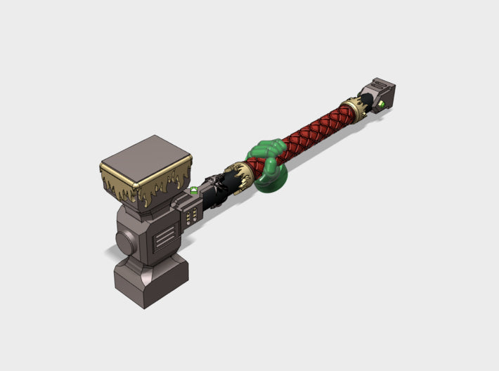 10x Right-handed Energy Hammer: Vulcan 3d printed