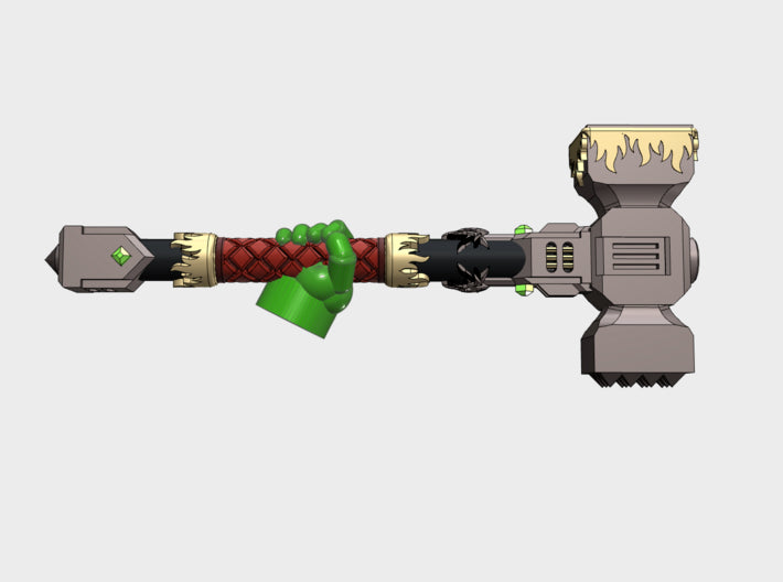 10x Right-handed Power Hammer: Vulcan 3d printed Only Right Handed