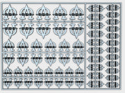 Alpha Omega - Flat Vehicle Insignia pack 3d printed