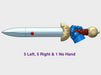 11x Energy Sword: Gladius 3d printed
