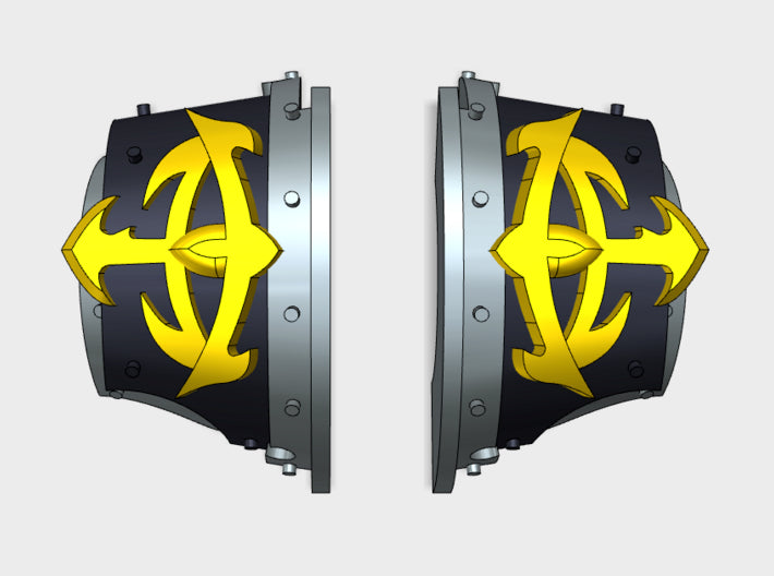 Warmaster’s Eye - T:2a Cataphractii Shoulder Sets 3d printed