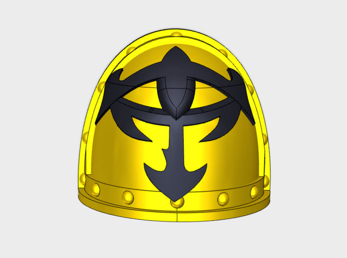 10x Warmaster's Eye - G:2a Shoulder Pads 3d printed