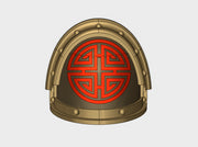 10x Chin Suns - G:3a Shoulder Pads 3d printed