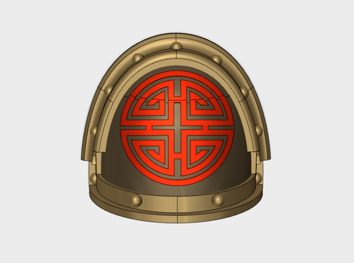 10x Chin Suns - G:3a Shoulder Pads 3d printed