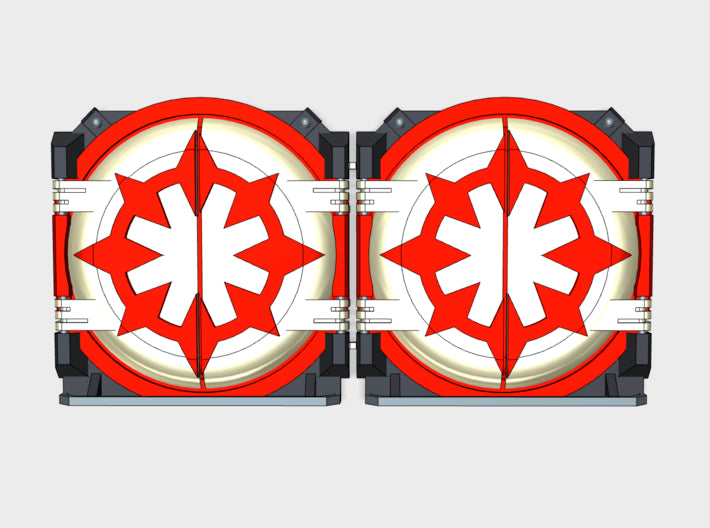 Chaos Maul : Mark-1 APC Round Doors 3d printed