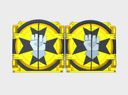 Templar Fist : Mark-1 APC Round Doors 3d printed