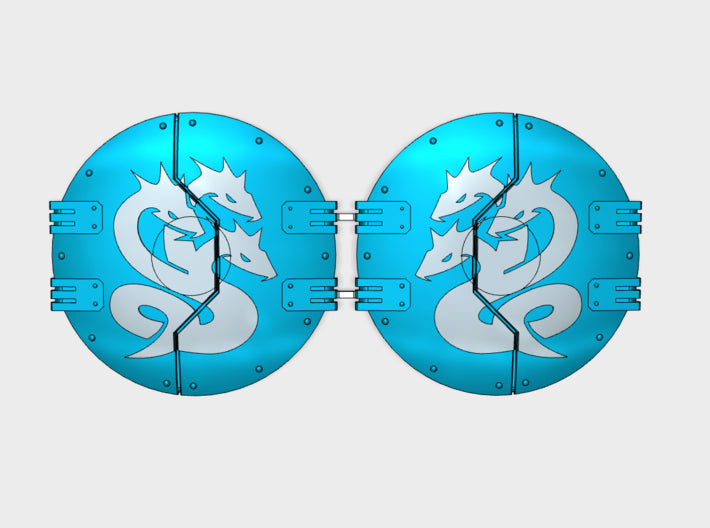 Hydra Legion : Sicaran Side Hatches 3d printed