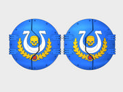 Ultra Legion - Sicaran Side Hatches 3d printed