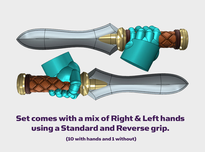 Power Dagger: Eelious 3d printed