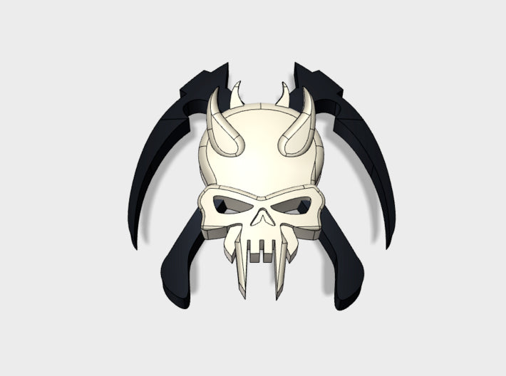 60x Soul Reapers - Shoulder Insignia pack 3d printed