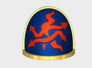 10x The Scourged - G:4a Shoulder Pads 3d printed