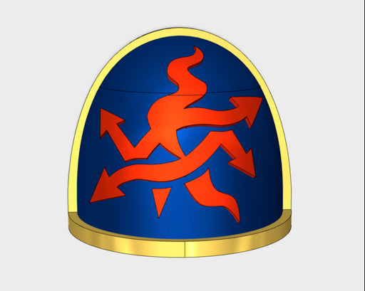 10x The Scourged - G:4a Shoulder Pads 3d printed