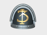 10x Ogothic #3 - G:3a Right Shoulders 3d printed