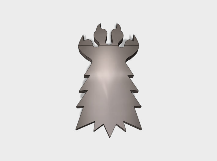 60x Long Paw - Shoulder Insignia pack 3d printed