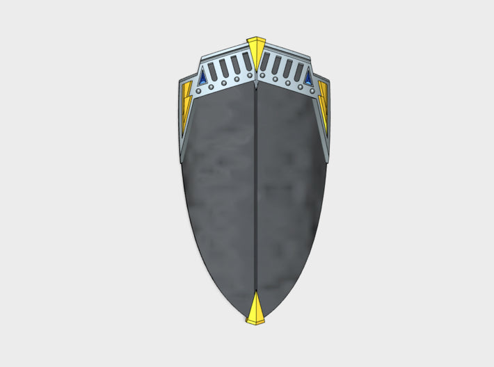 10x Blank - Libretto Shields (HS) 3d printed