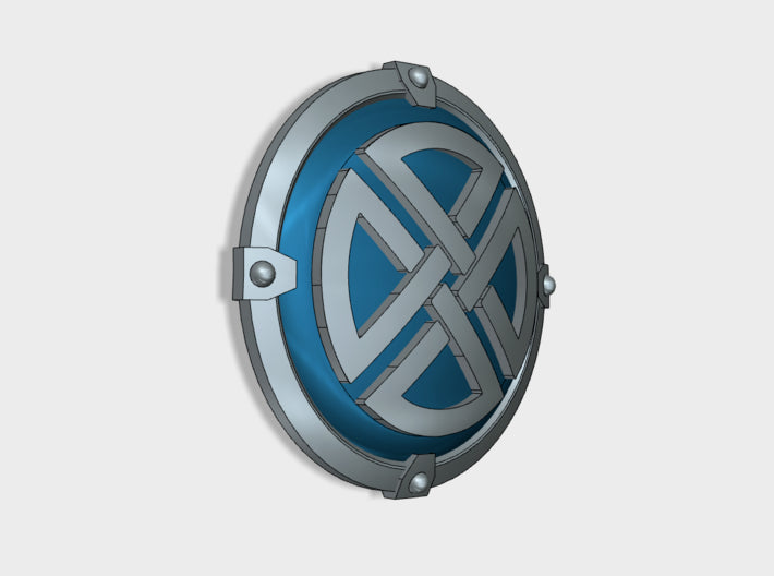Celtic Knot - Round Power Shields 3d printed