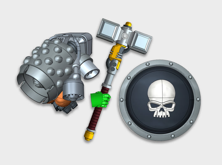 Smash Captain Kit - Basic (PM) 3d printed one of each