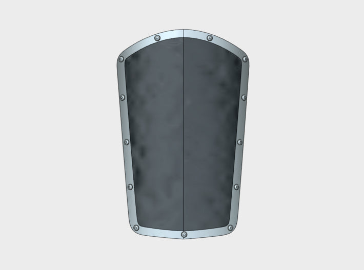 Blank - Manowar Boarding Shields (L) 3d printed SMALL = 1 Shield