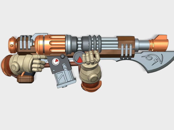 9x Bayoneted Thunderbuss w/Arms 3d printed All 9 Gun Arms are Unique