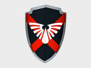 Blood Wing 2 - Power Kite Shields (Left) 3d printed