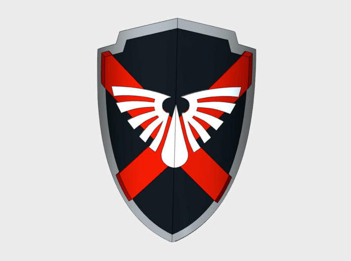 Blood Wing 2 - Power Kite Shields (Left) 3d printed