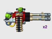 Chaos Anger Cannon (SM) 3d printed Medium = 2 Guns