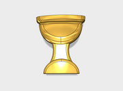 60x Knights of the Chalice - Shoulder Insignias 3d printed