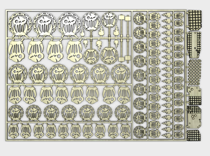 Mo'da Headz : Clan Brandin Kit 3d printed