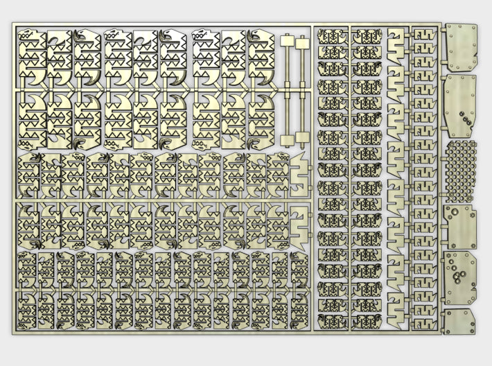 Snake Bytaz : Clan Branding Kit 3d printed