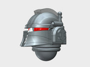 10x Base - Ferrum Coms Helmet 3d printed 10 helmets per pack