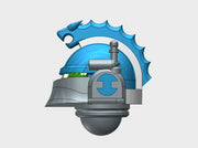 10x Hydra Legion - Ferrum Coms Helmets 3d printed