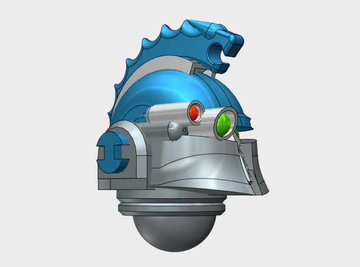 10x Hydra Legion - Ferrum Helmets : Squad Set 3d printed