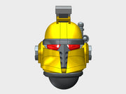 10x Iron Ridge - Ferrum Helmets : Squad Set 3d printed