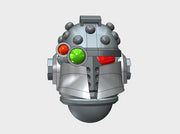 10x Studded - Ferrum Helmets : Squad Set 3d printed