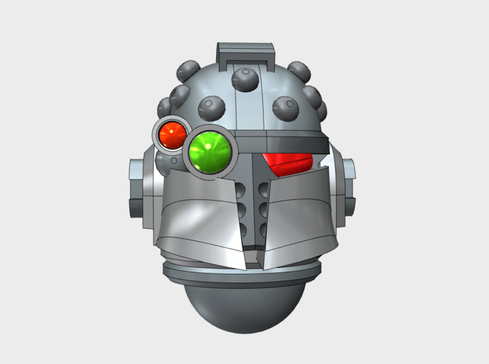 10x Studded - Ferrum Helmets : Squad Set 3d printed