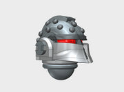 10x Base - Studded Ferrum Helmet 3d printed 10 helmets per pack