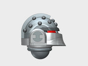 10x Base - Studded Ferrum Helmet 3d printed