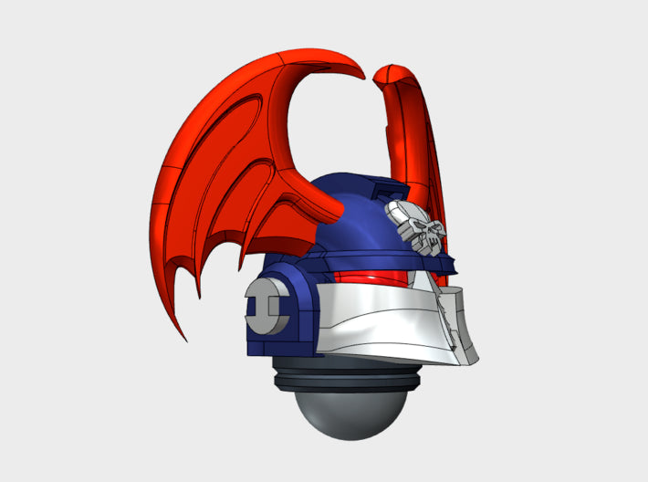 10x Nightmare - Ferrum Helmets 3d printed