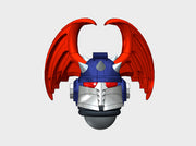 10x Spiked Nightmare - Ferrum Helmets 3d printed