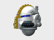 10x Base - Teutonic Helmets : Squad Set 3d printed