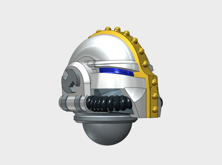 10x Base - Teutonic Helmets 3d printed