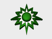 60x Dark Sons - Shoulder Insignia pack 3d printed