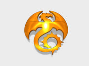 60x Void Drakes - Right Shoulder Insignias 3d printed Facing Right