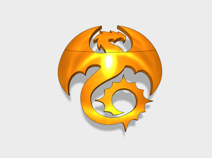 60x Void Drakes - Right Shoulder Insignias 3d printed Facing Right