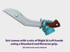 11x Power Dagger: Kukri 3d printed