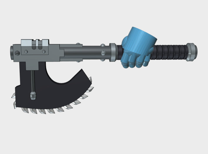 10x RotoAxe: Goretran (Left-Handed) 3d printed