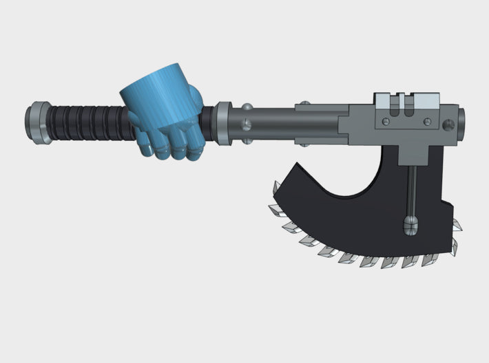 10x RotoAxe: Goretran (Right-Handed) 3d printed
