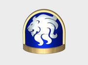 10x Celestial Lions - G:7a Shoulder Pads 3d printed