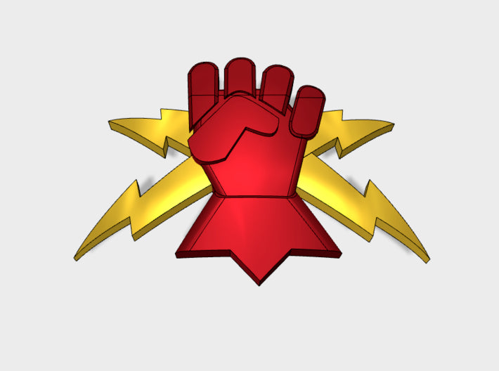 60x Excoriators - Shoulder Insignia pack 3d printed